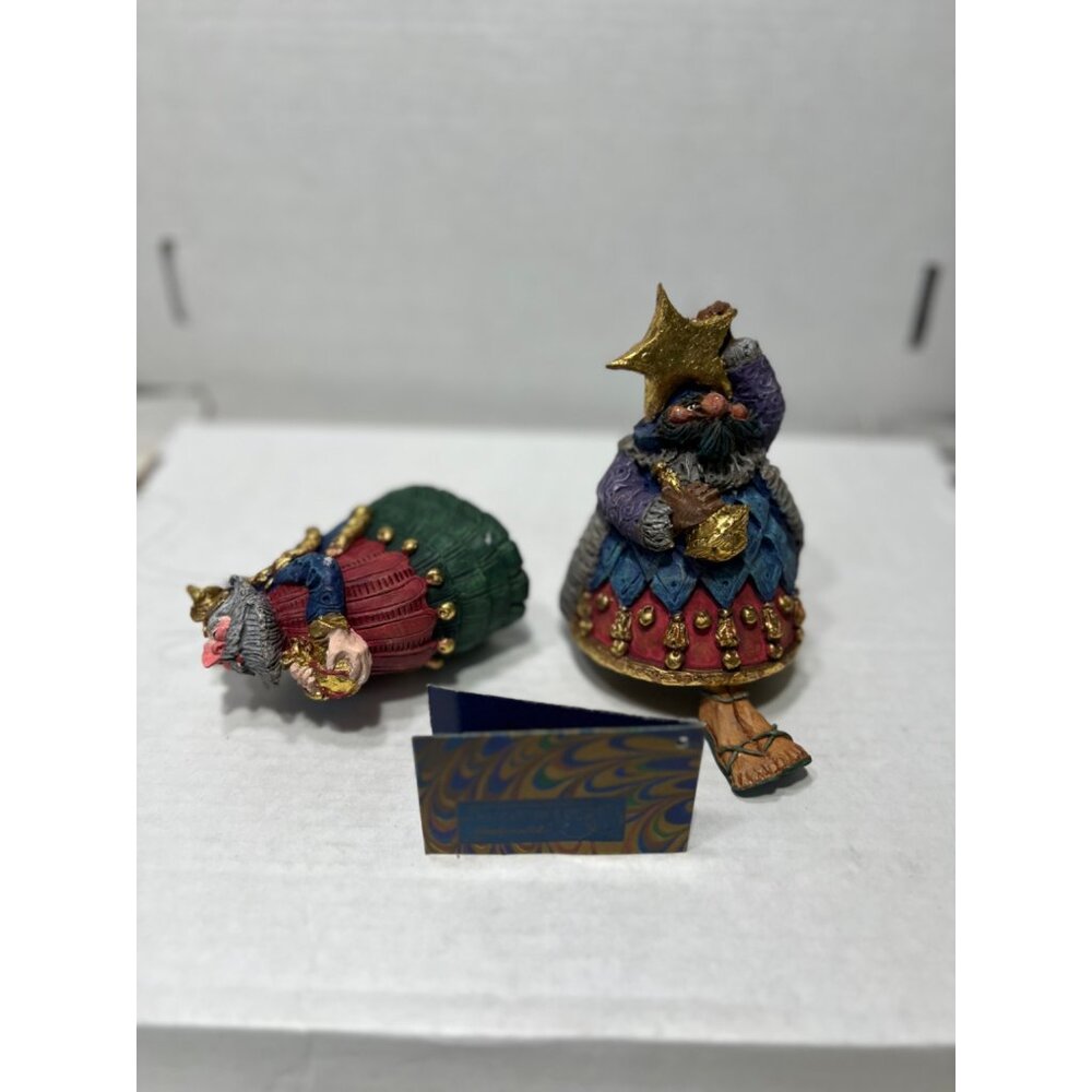 Department 56 Czarry Nights hand painted ornaments Three Wise men ornaments